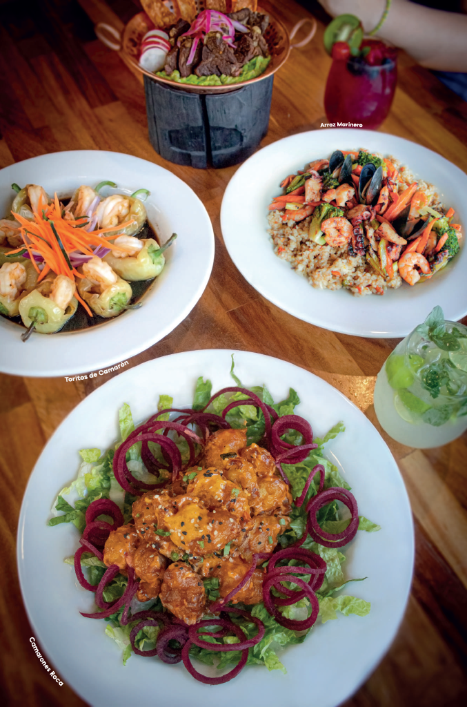 Menú Mariscos El Rey